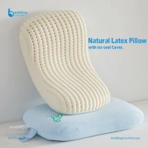 Natural Latex Pillow with ice cool Cover