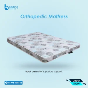 "Orthopedic mattress premium for back pain relief and spinal alignment"