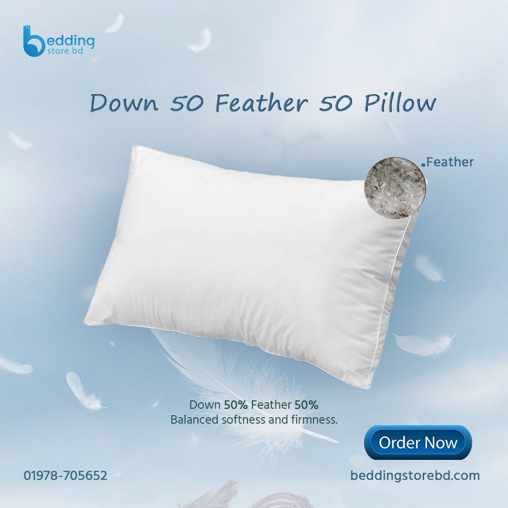Bliss Down Feather Pillow