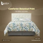 Comforter Botanical Print | Elegant Leaf Design - Bedding Store BD