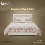 Comforter Floral Print | Cozy Warmth with Stylish Elegance - Bedding Store BD